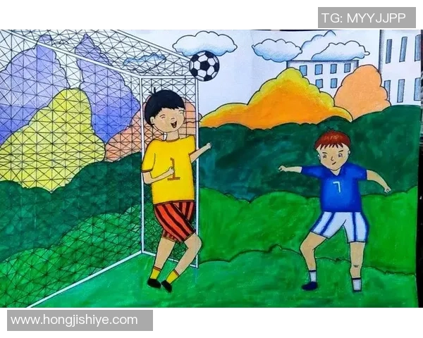 足球明星海报插画图展现运动激情与梦想的完美结合